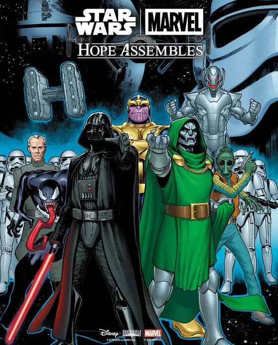 STAR WARS/MARVEL: HOPE ASSEMBLES #1 COVER A