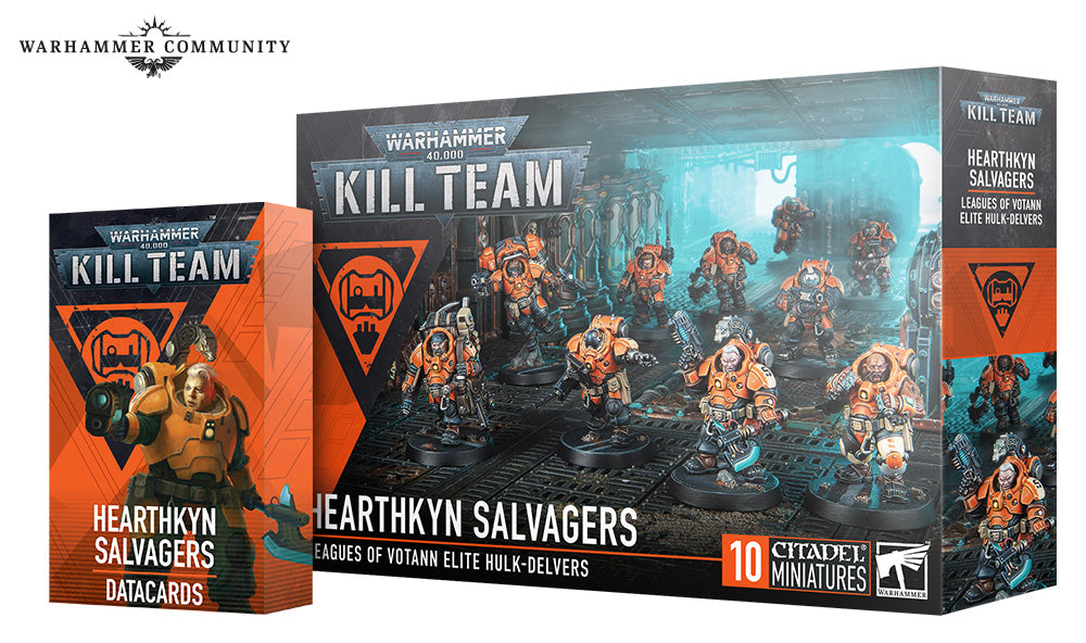 Warhammer 40,000 KILL TEAM DATACARDS: HEARTHKYN SALVAGERS