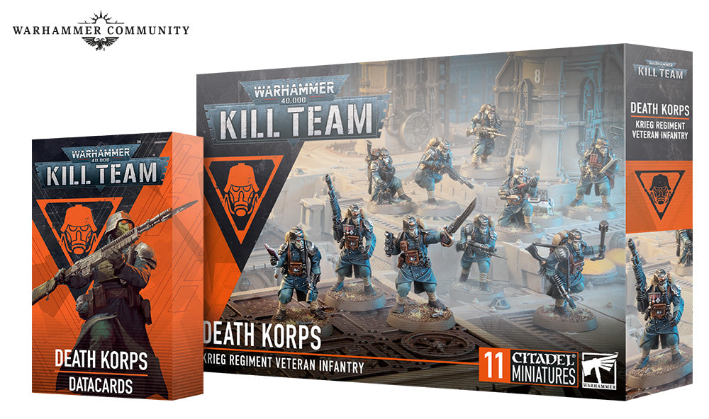 Warhammer 40,000 KILL TEAM DATACARDS: DEATH KORPS