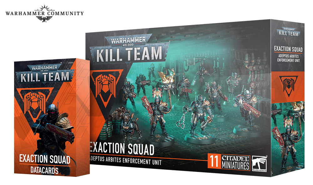 Warhammer 40,000 KILL TEAM DATACARDS: EXACTION SQUAD