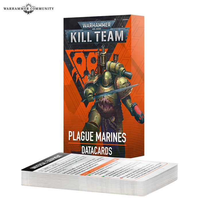 Warhammer 40,000 KILL TEAM DATACARDS: PLAGUE MARINES