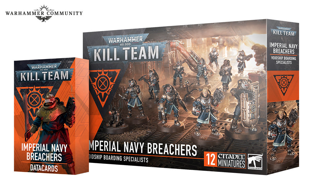 Warhammer 40,000 KILL TEAM: IMPERIAL NAVY BREACHERS