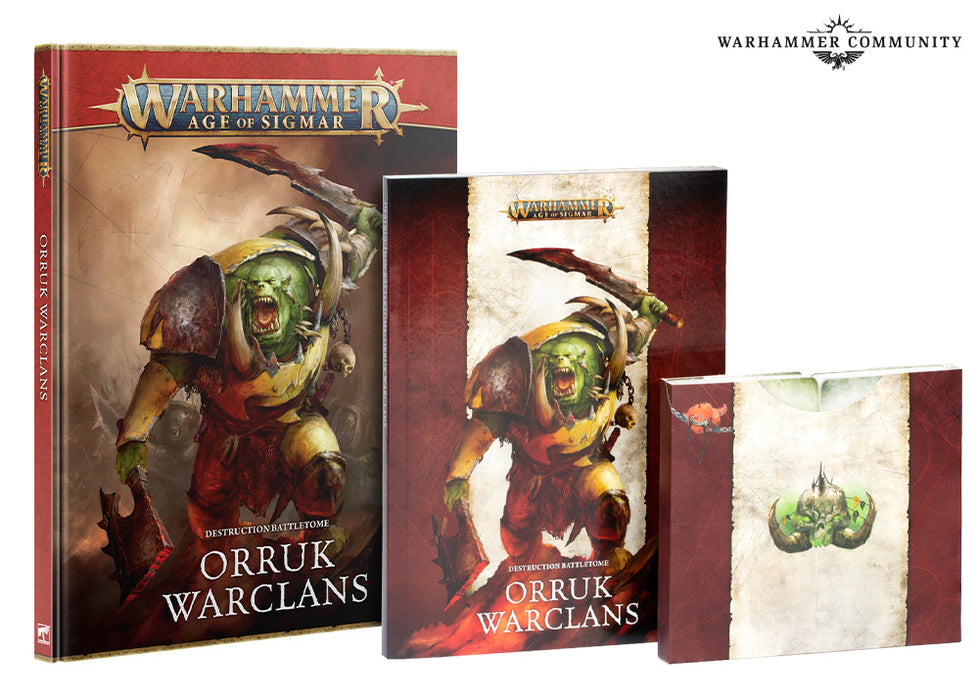 Warhammer Age of Sigmar BATTLETOME: ORRUK WARCLANS (HB)