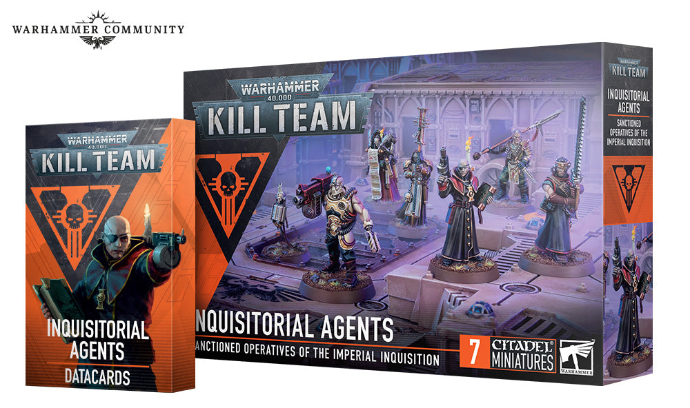 Warhammer 40,000 KILL TEAM DATACARDS: INQUISITORIAL AGENTS