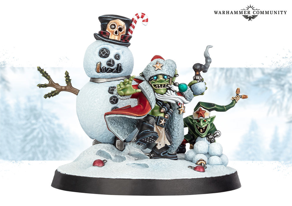 WARHAMMER DA RED GOBBO'S A-BOMB-INABLE SNOWMAN