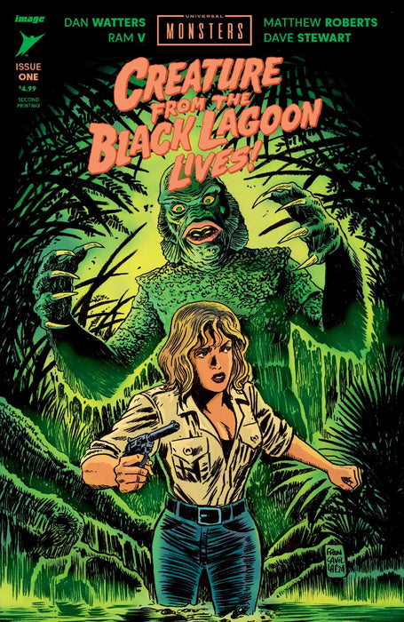 UNIVERSAL MONSTERS THE CREATURE FROM THE BLACK LAGOON LIVES #1 (OF 4) Second Printing