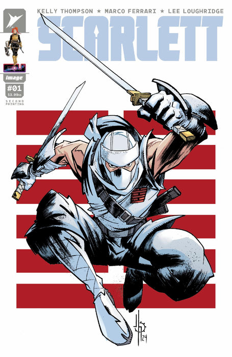 SCARLETT #1 Second Printing Cvr B Jason Howard Storm Shadow Variant