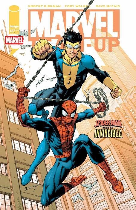 Marvel Team-Up #14 New Printing Cover E by Mark Bagley & Dave McCaig