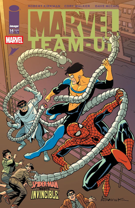 Marvel Team-Up #14 New Printing Cover F by Alex Saviuk & Dave McCaig