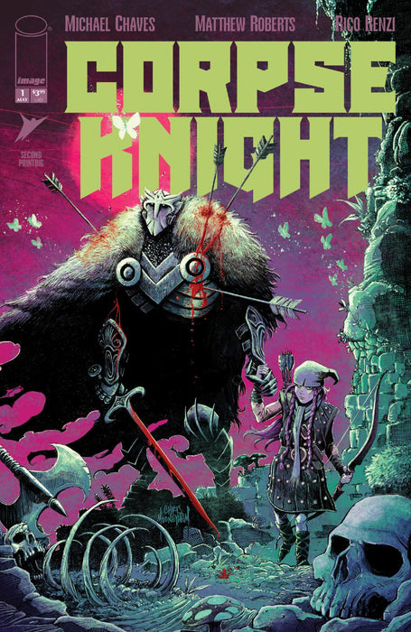 CORPSE KNIGHT #1 (OF 6) 2ND PRINTING CVR A CHRIS MOONEYHAM
