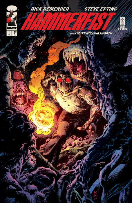 Hammerfist #1 Cover C by Nic Klein