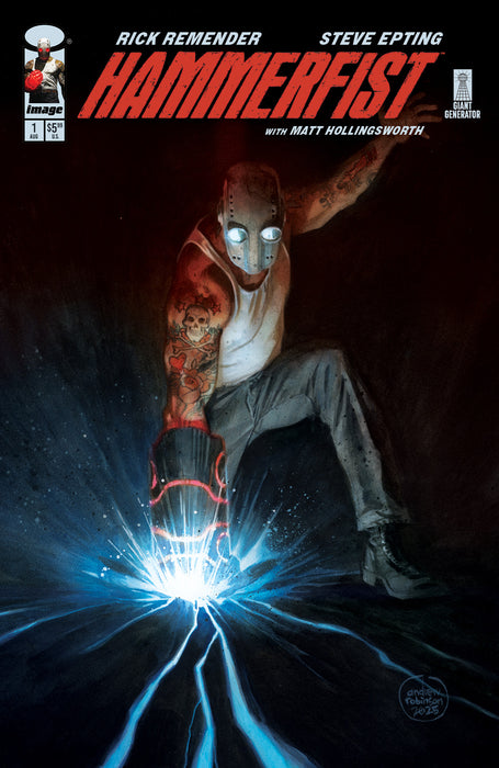 Hammerfist #1 Cover G 1:50 copy incentive by Daniel Acuña