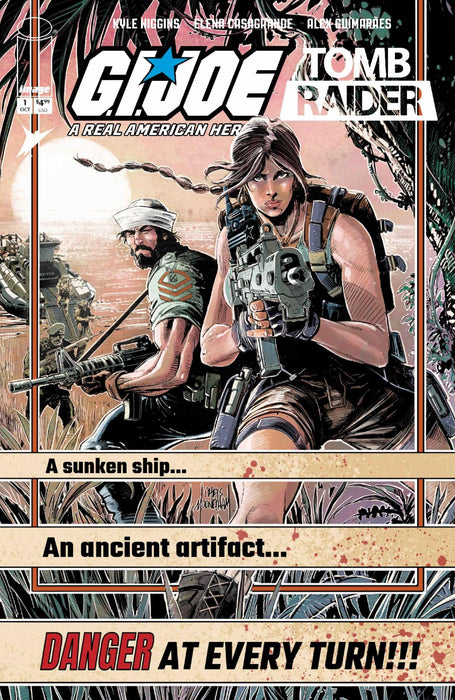 G.I. JOE: A Real American Hero/Tomb Raider #1 1:25 Cover D  by Chris Mooneyham