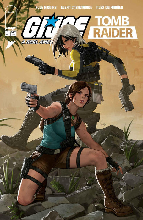 G.I. JOE: A Real American Hero/Tomb Raider #1 1:50 Cover E by Leirix