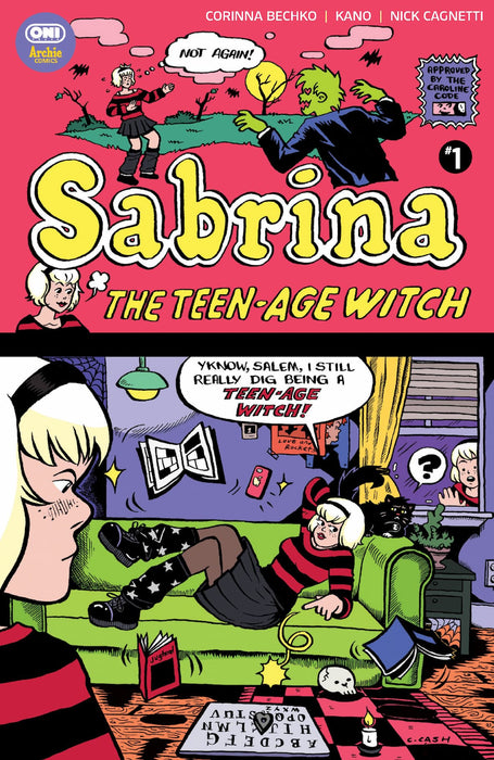 SABRINA THE TEENAGE WITCH #1 COVER D BY CAROLINE CASH