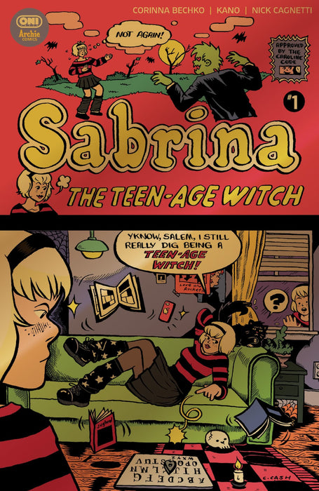 SABRINA THE TEENAGE WITCH #1 FOIL VARIANT BY CAROLINE CASH