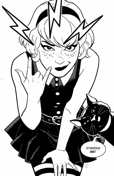 SABRINA THE TEENAGE WITCH #1 B&W VARIANT (1:250) BY KANO