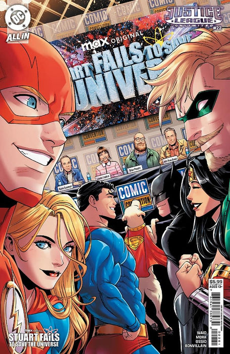 JUSTICE LEAGUE UNLIMITED #22 Stuart Fails To Save The Universe Var