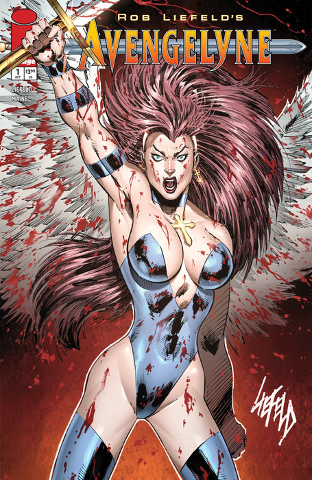 AVENGELYNE #1 CVR H ROB LIEFELD MIDNIGHT VAR