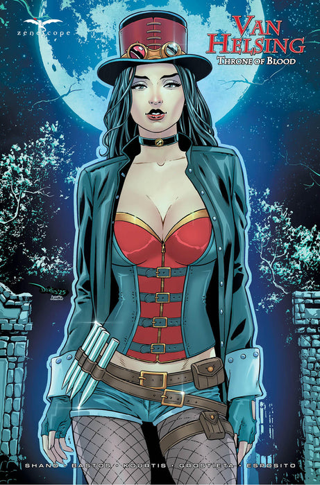 Van Helsing: Throne of Blood Cover D – Derlis Santacruz