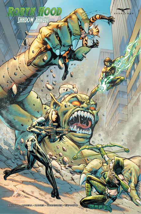 Robyn Hood: Shadow Target Cover A – Marco Santucci