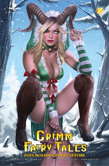 Grimm Fairy Tales 2025 Holiday Pinup Special COVER C - Josh Burns