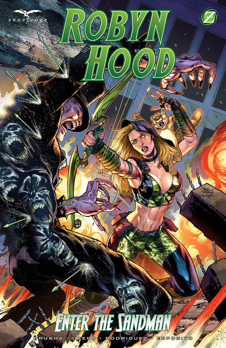 Robyn Hood: Enter the Sandman COVER A - Igor Vitorino