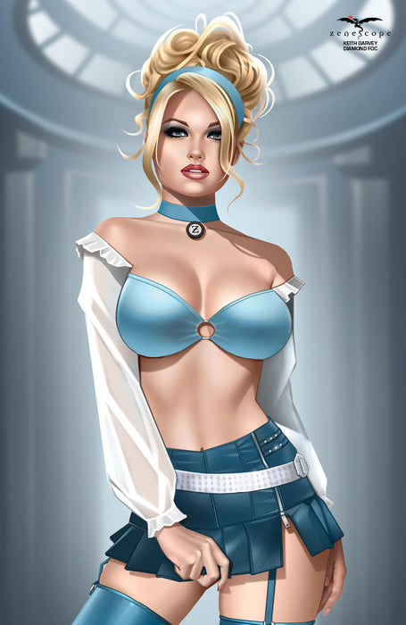 CINDERELLA VS QUEEN OF HEARTS #3 (OF 3) Cover E - Keith Garvey (1:10)