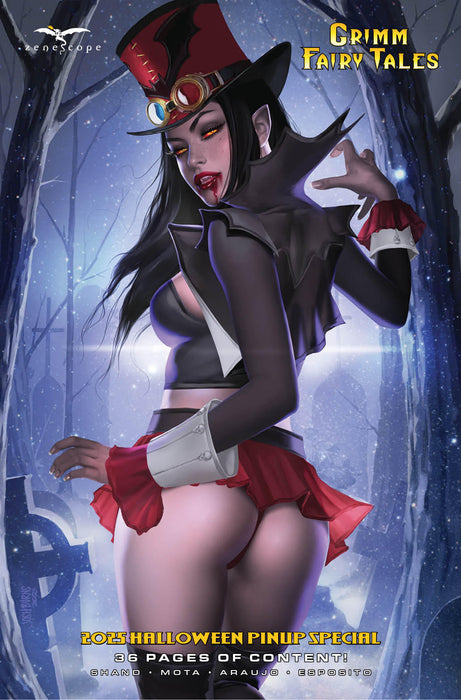 Grimm Fairy Tales presents 2025 Horror Pin-Up Special Cover C – Josh Burns