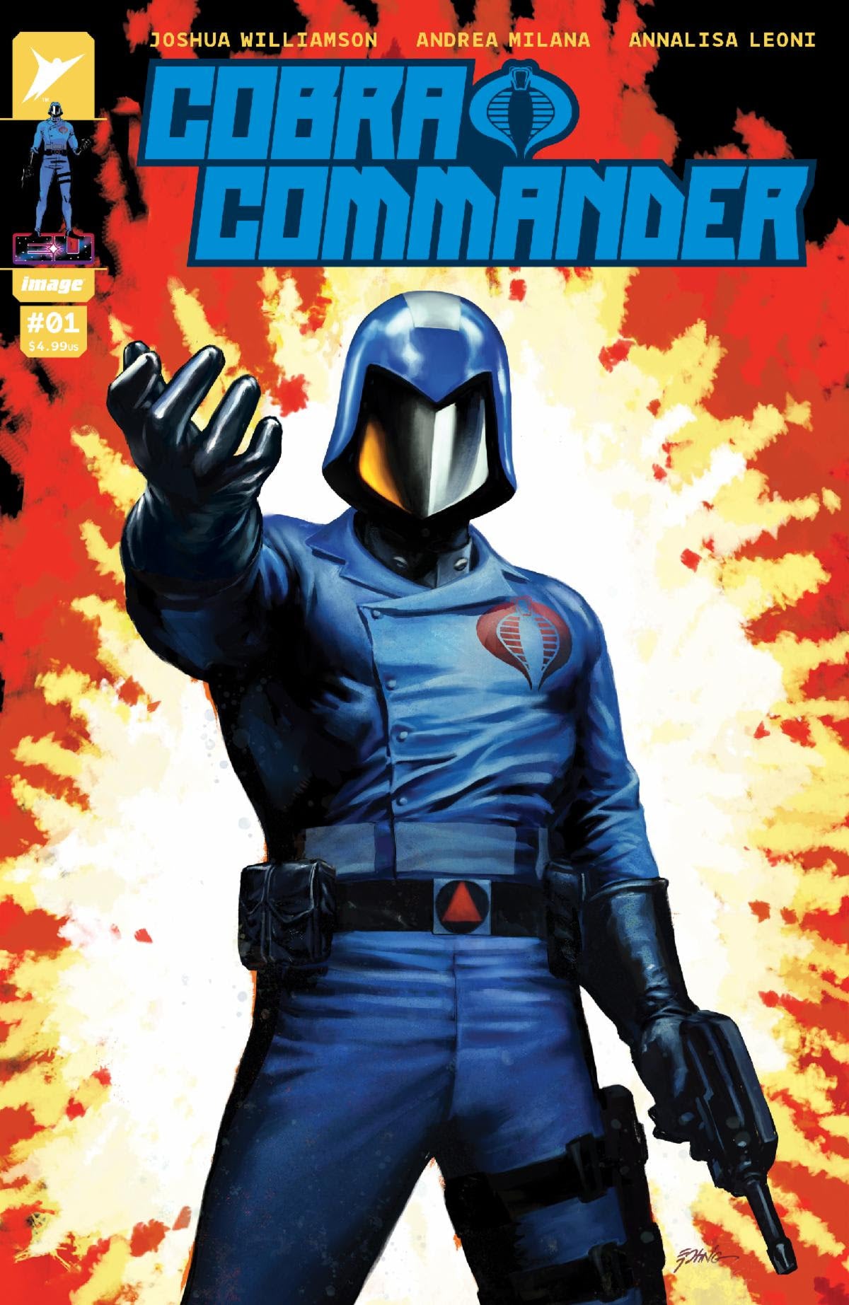 COBRA COMMANDER #1 Cover D (1:25 Copy Incentive) by Steve Epting