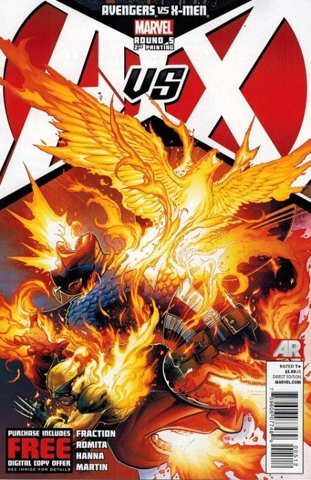 Avengers Vs. X-Men (2012) #5 (2nd Print Cheung Variant)