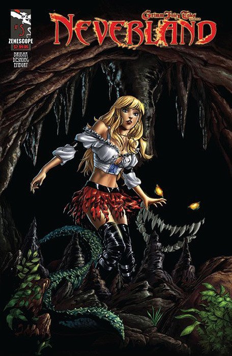 Grimm Fairy Tales: Neverland (2009) #5 (B Cover Cummings)
