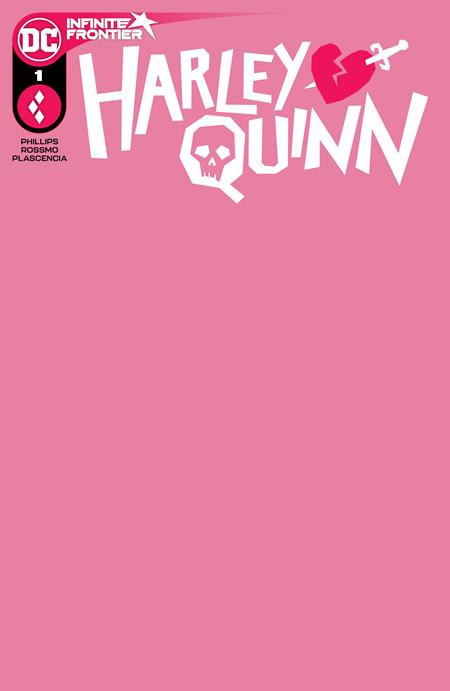 HARLEY QUINN (2021) #1 CVR C BLANK CARD STOCK VAR
