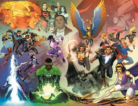 JUSTICE LEAGUE (2018) #59 CVR B DAVID MARQUEZ WRAPAROUND VAR