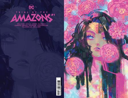TRIAL OF THE AMAZONS #1 (OF 2) CVR E INC 1:100 ROSE BESCH CARD STOCK VAR