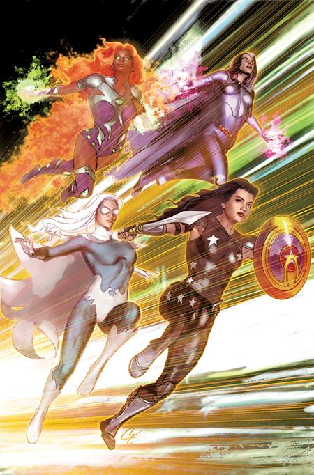 TITANS UNITED #7 (OF 7) CVR C CAT STAGGS INTERNATIONAL WOMENS DAY CARD STOCK VAR
