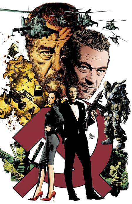 RED ZONE #1 (OF 4) CVR B MIKE DEODATO JR AND LEE LOUGHRIDGE VAR