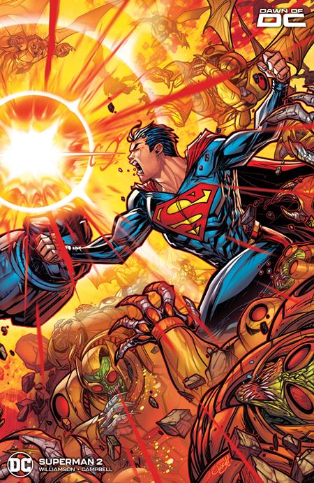 SUPERMAN #2 CVR D JONBOY MEYERS CARD STOCK VAR