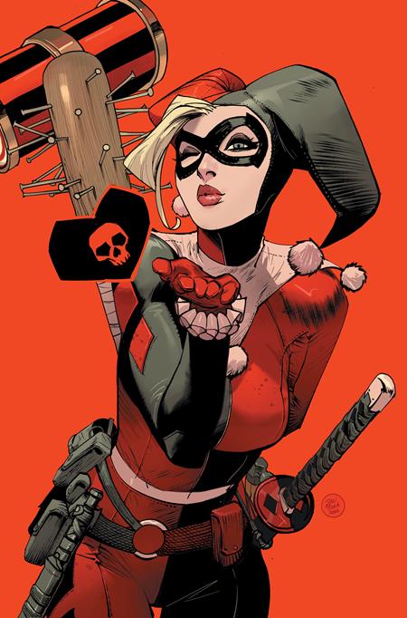 HARLEY QUINN #28 CVR D INC 1:25 DAN MORA CARD STOCK VAR