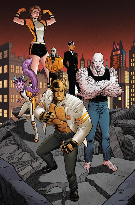 UNSTOPPABLE DOOM PATROL #1 (OF 6) CVR D INC 1:25 DENNIS CULVER CARD STOCK VAR