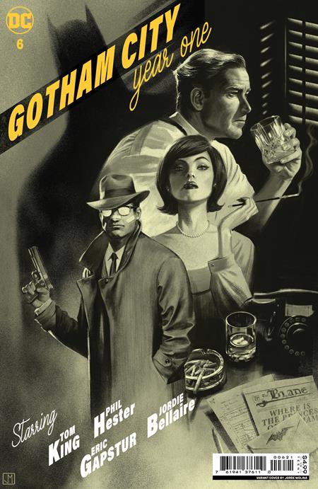 GOTHAM CITY YEAR ONE #6 (OF 6) CVR B JORGE MOLINA VAR