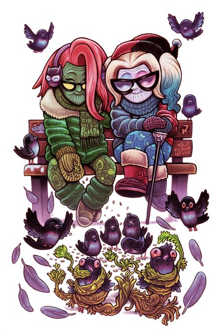 HARLEY QUINN THE ANIMATED SERIES LEGION OF BATS #6 (OF 6) CVR B DAN HIPP CARD STOCK VAR