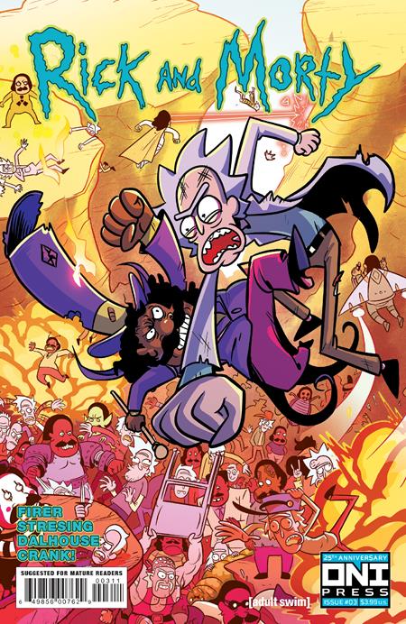 RICK AND MORTY #3 CVR A FRED STRESING
