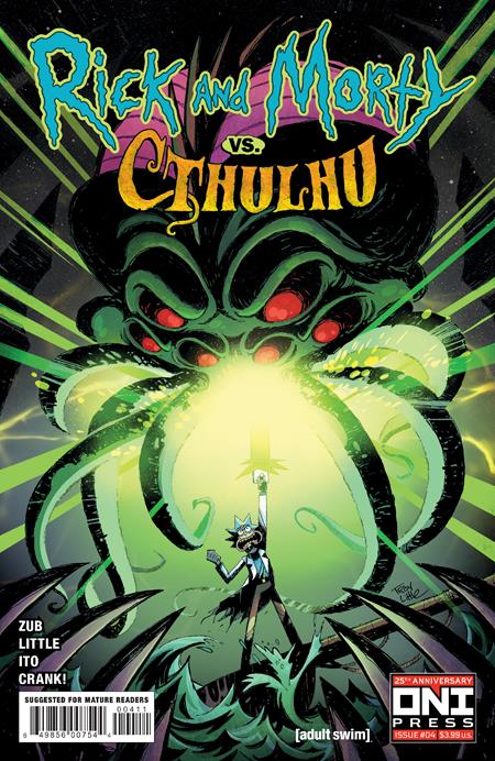 RICK AND MORTY VS CTHULHU #4 (OF 4) CVR A TROY LITTLE