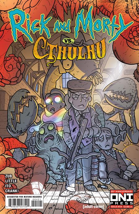 RICK AND MORTY VS CTHULHU #4 (OF 4) CVR B ZANDER CANNON VAR