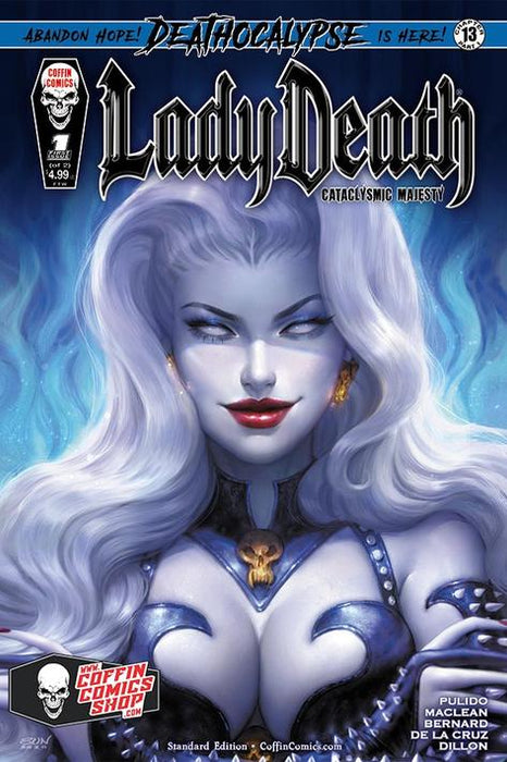 LADY DEATH CATACLYSMIC MAJESTY #1 (OF 2) CVR A  KHAMUNAKI (Signed by Brian Pulido)