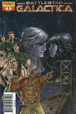 Classic Battlestar Galactica (2006) #3 (Rafael Cover)