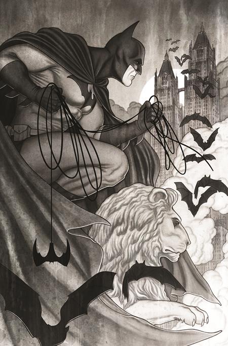 BATMAN BLACK & WHITE #5 (OF 6) CVR B JENNY FRISON VAR