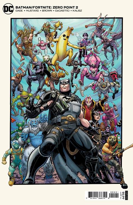 BATMAN FORTNITE ZERO POINT #2 CARD STOCK