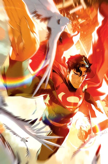 SUPERMAN SON OF KAL-EL #10 CVR B SIMONE DI MEO CARD STOCK VAR